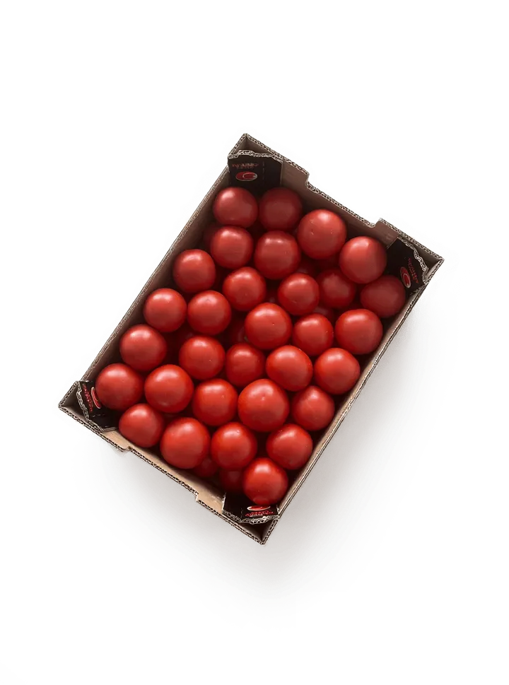 Tomate Suelto: caja Healthy Taste, vista cenital